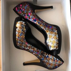 Nine West sequin Stiletto